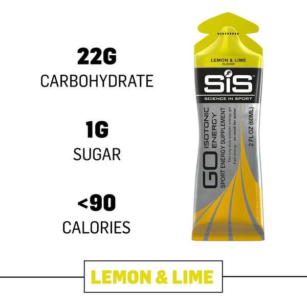 Енергетичний гель SIS Go Isotonic Gel 60 мл Lemon lime - фото 3