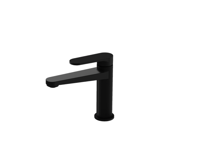 Смеситель для умывальника Lavita Cetus Черный матовый (5900378341765)