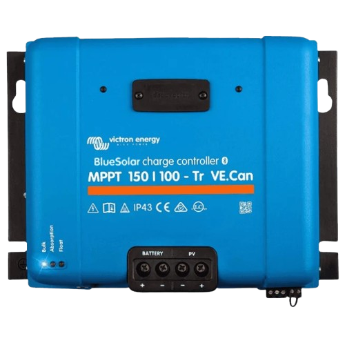 Контроллер заряда солнечной батареи Victron Energy BlueSolar MPPT 150/100 TR Bluetooth VE Can VE Direct 12 24 48 В 100 А Blue