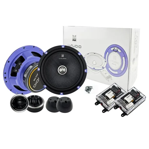 Автоакустика компонентная UAudio Malva M6 динамики + твитеры 16-17 см 140 Вт 4 Ом (11955)