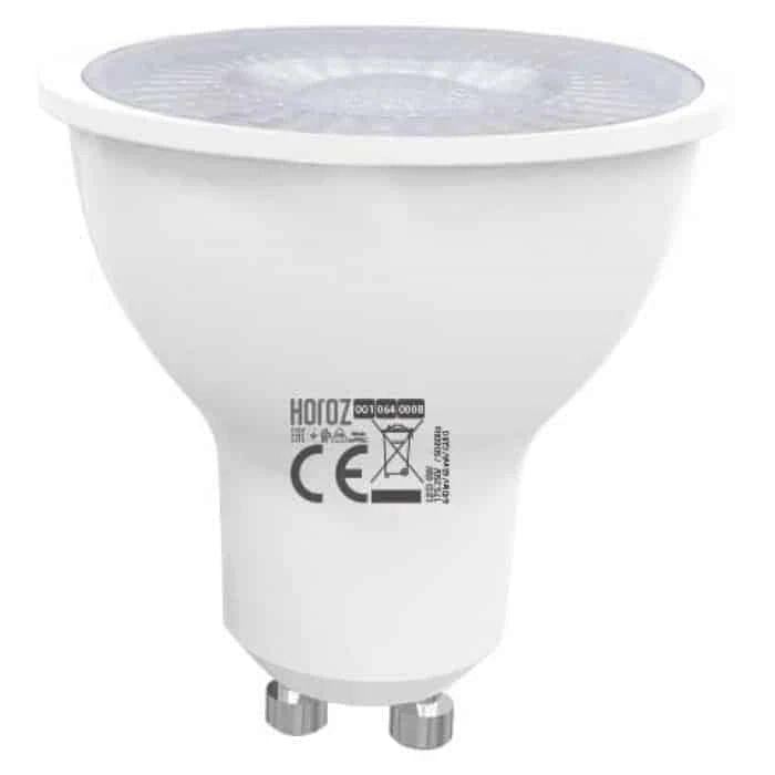 Світлодіодна лампа HOROZ ELECTRIC MR16 SMD 8W 3000K GU10 740 Lm 175-250V (001-064-0008-020)