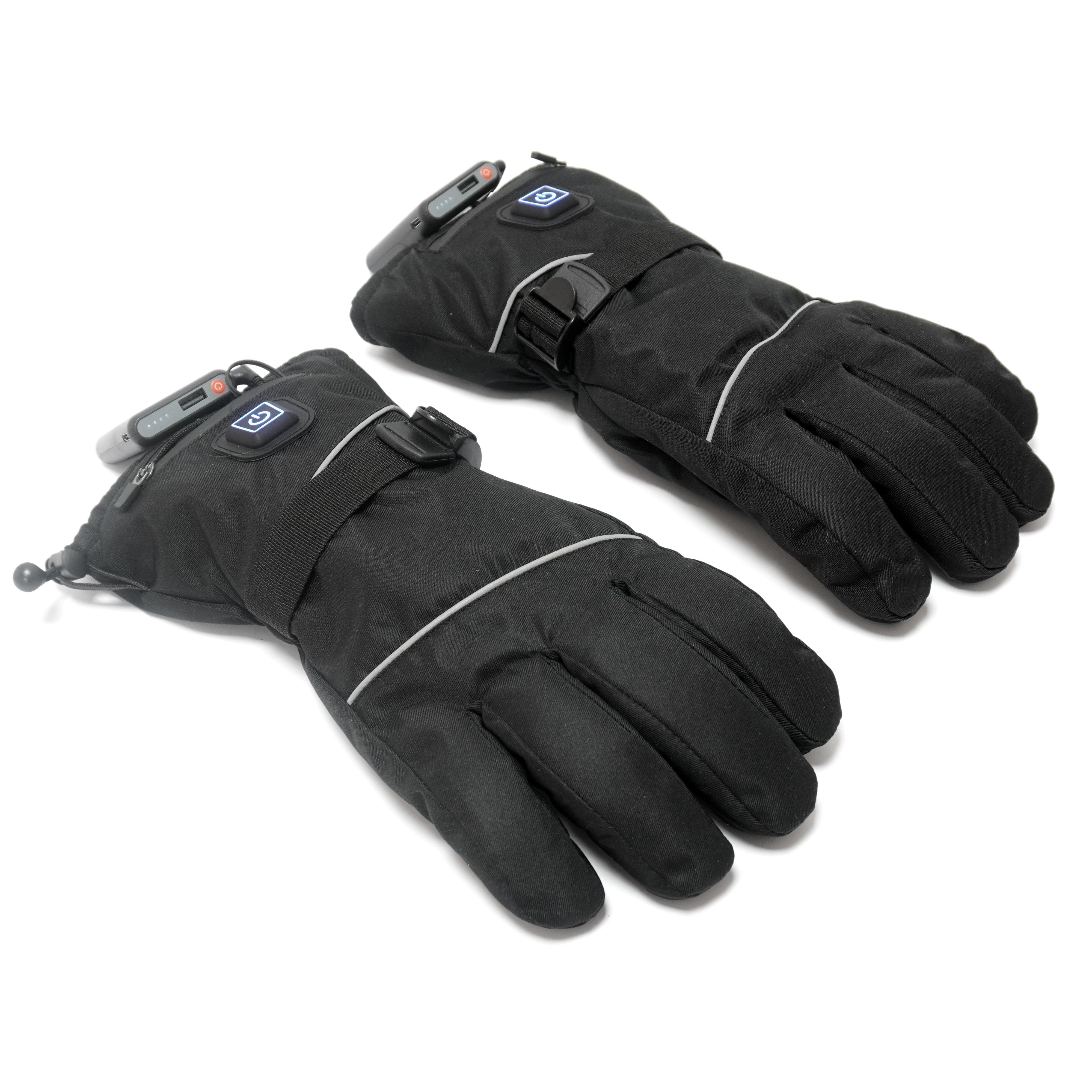 Рукавиці з підігрівом 3 температурні режими 2 акумулятори по 5000 мA/г Чорний (040702) - фото 2 Рукавиці з підігрівом 3 температурні режими 2 акумулятори по 5000 мA/г Чорний (040702) - фото 2