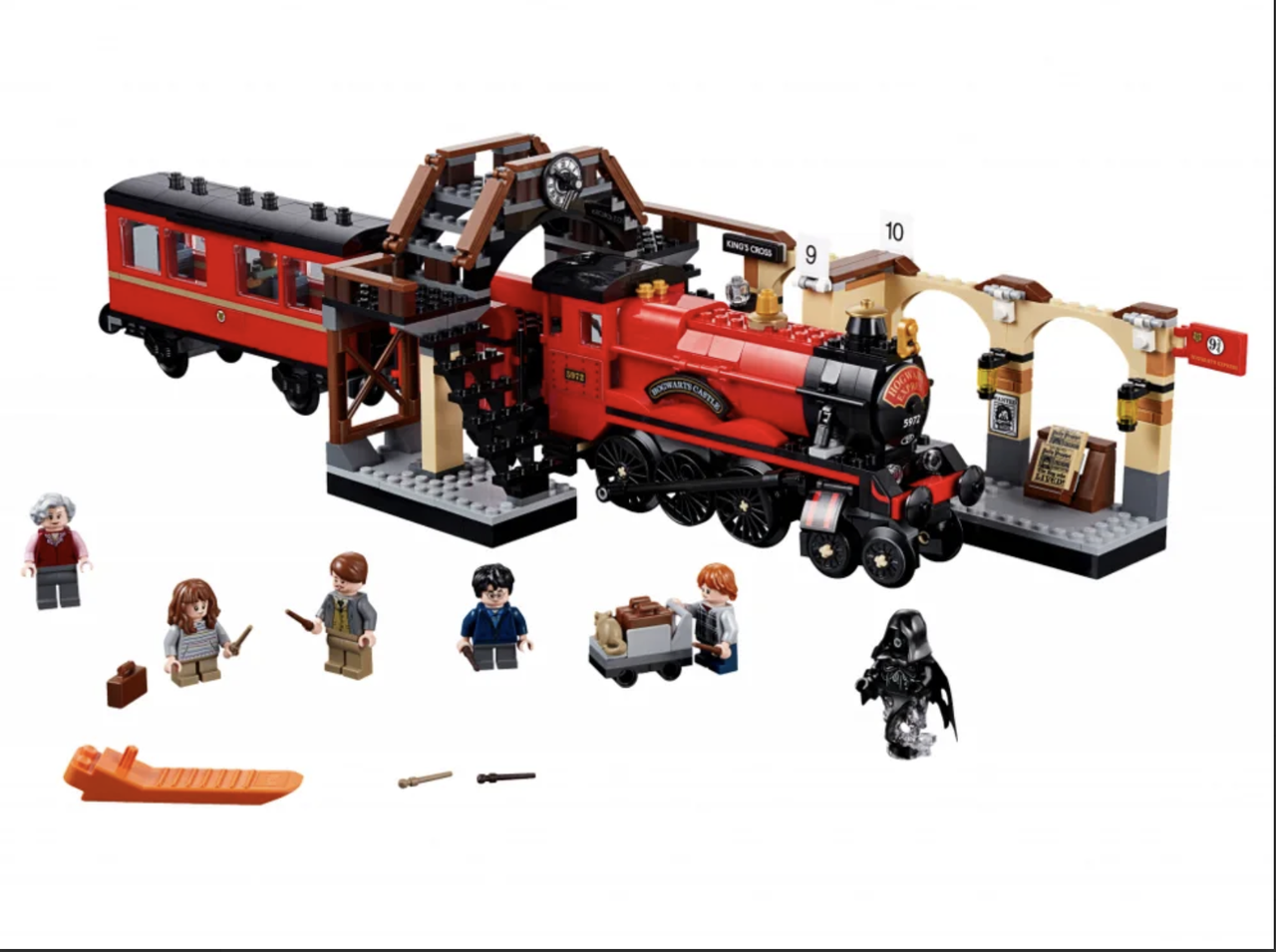 Конструктор Bella Гаррі Поттер Хогвартс-Експрес 801 деталь (2491206919) - фото 3 Конструктор Bella Гаррі Поттер Хогвартс-Експрес 801 деталь (2491206919) - фото 3