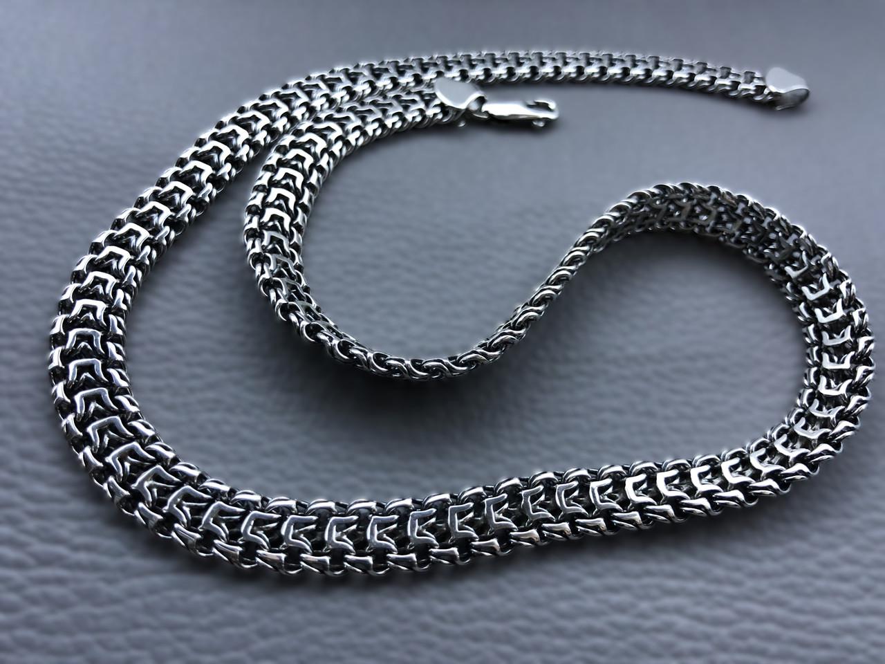 Цепочка серебряная мужская Фараон Император 60 см