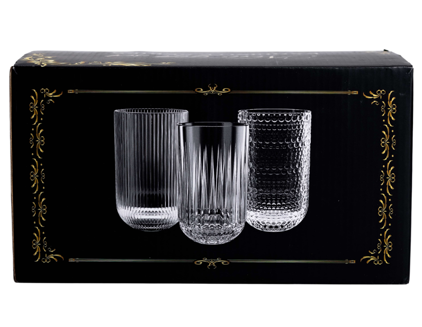 Набор стаканов из толстого стекла Elysia 6 шт. по 500 мл Прозрачный - фото 5 Набор стаканов из толстого стекла Elysia 6 шт. по 500 мл Прозрачный - фото 5