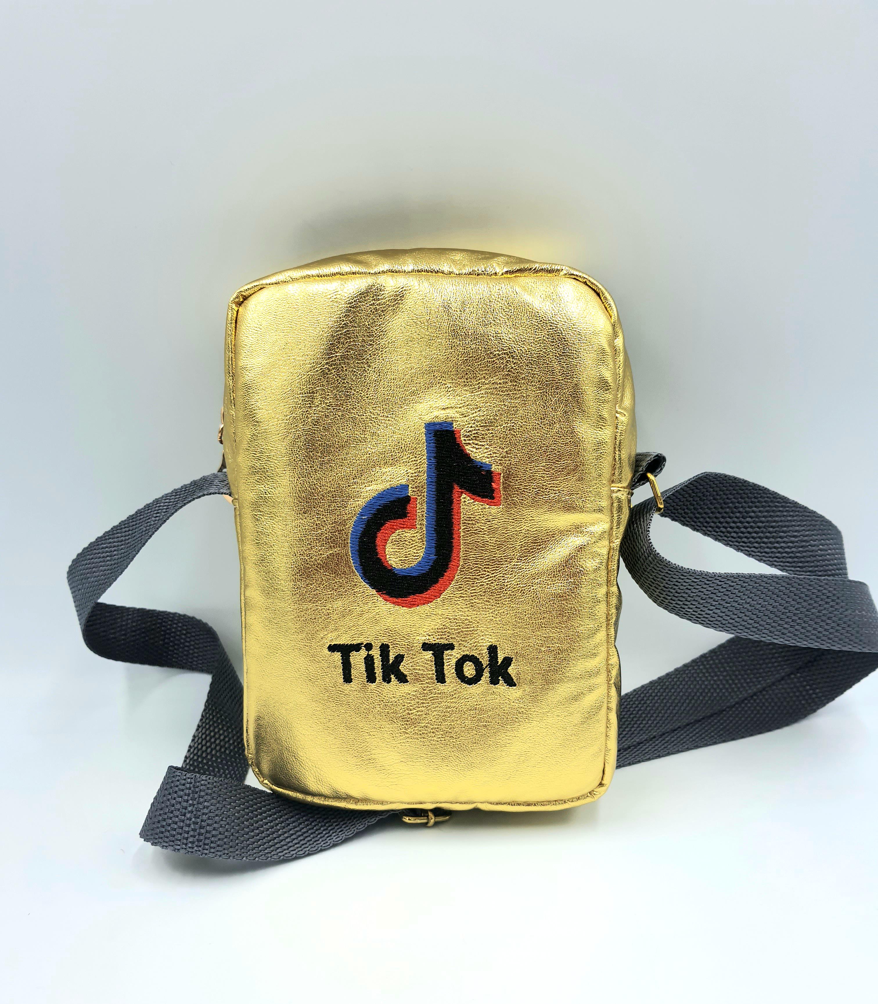 Сумка детская Forsa TikTok через плечо Золотой - фото 4