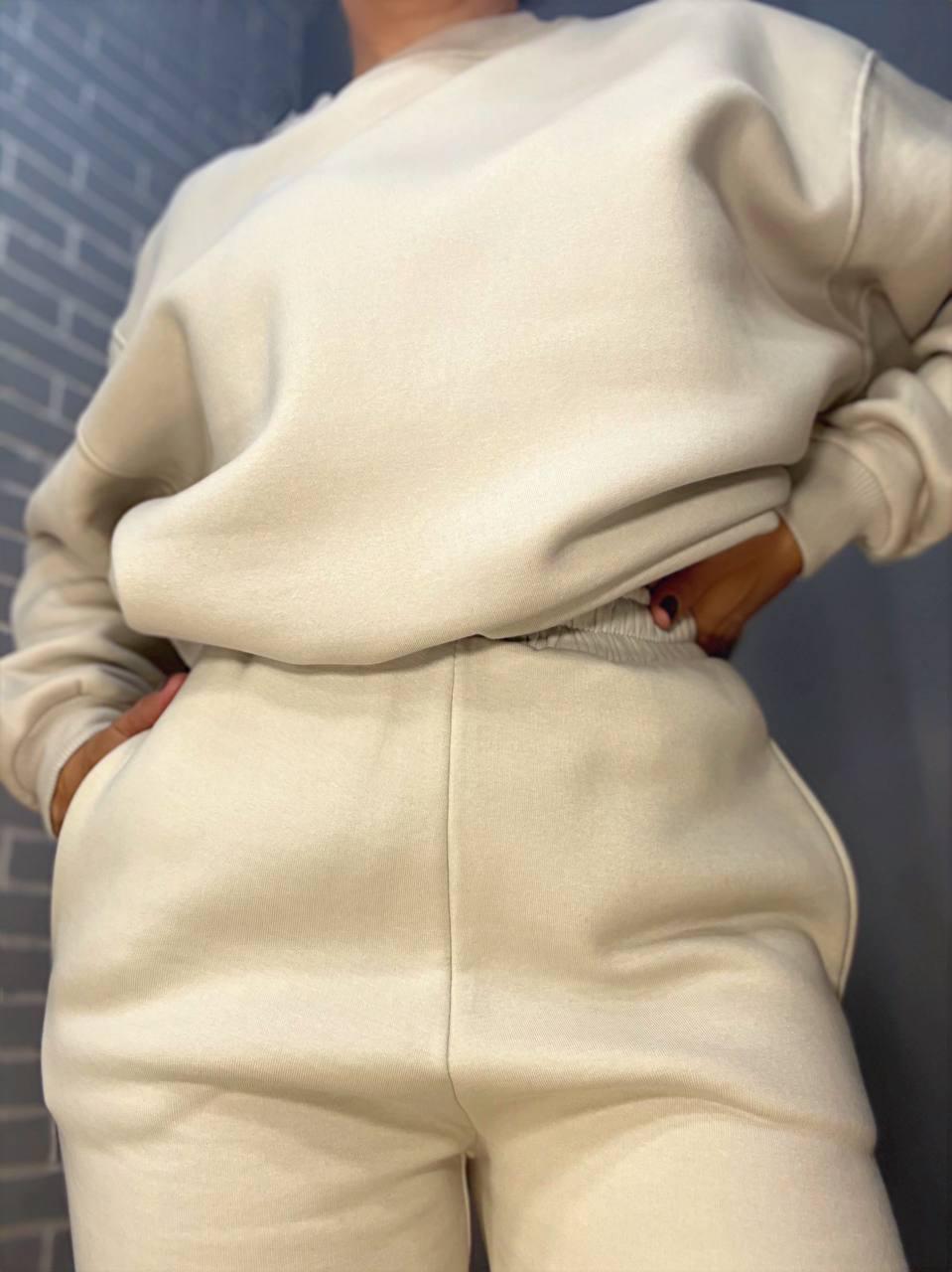 Брюки женские PEPPER MINT 24-13 спортивные джоггеры резинка на талии утепленные S Светло-серый (905) - фото 9 Брюки женские PEPPER MINT 24-13 спортивные джоггеры резинка на талии утепленные S Светло-серый (905) - фото 9