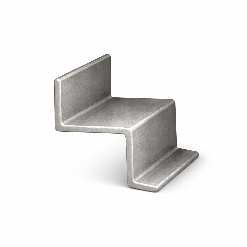 Профиль ArtLine Z-образный отбойник алюминиевый для натяжных потолков 2,5м (ПАЗ138)