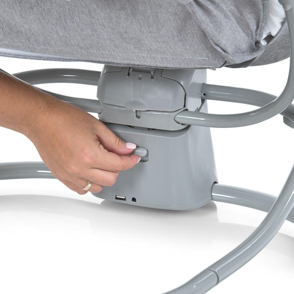 Заколисуючий центр-шезлонг 4в1 Mastela 8112 із таймером/панеллю/додатком для керування (24209784) - фото 7