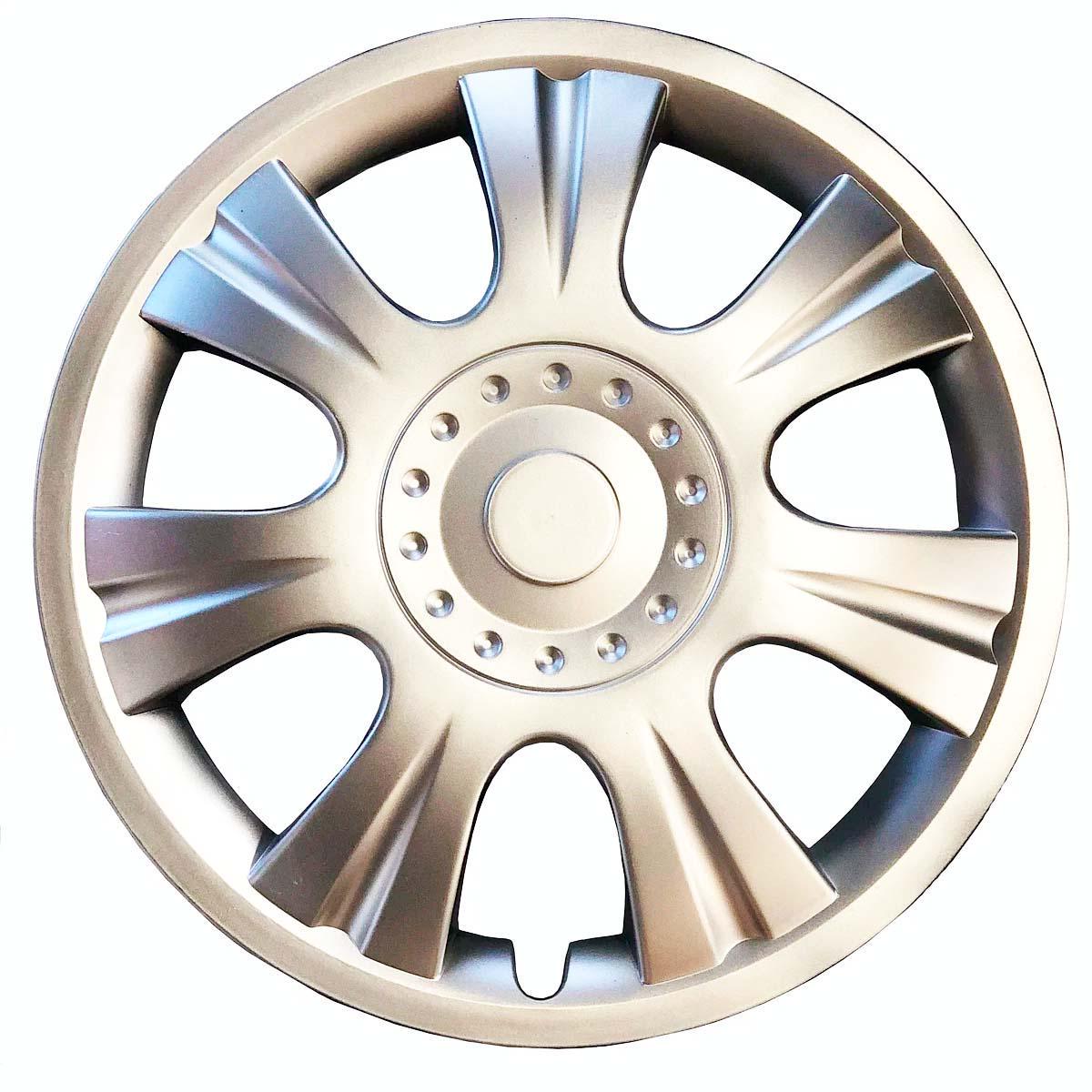 Ковпаки автомобільні Kenguru URAN R14 4 шт. Сірий