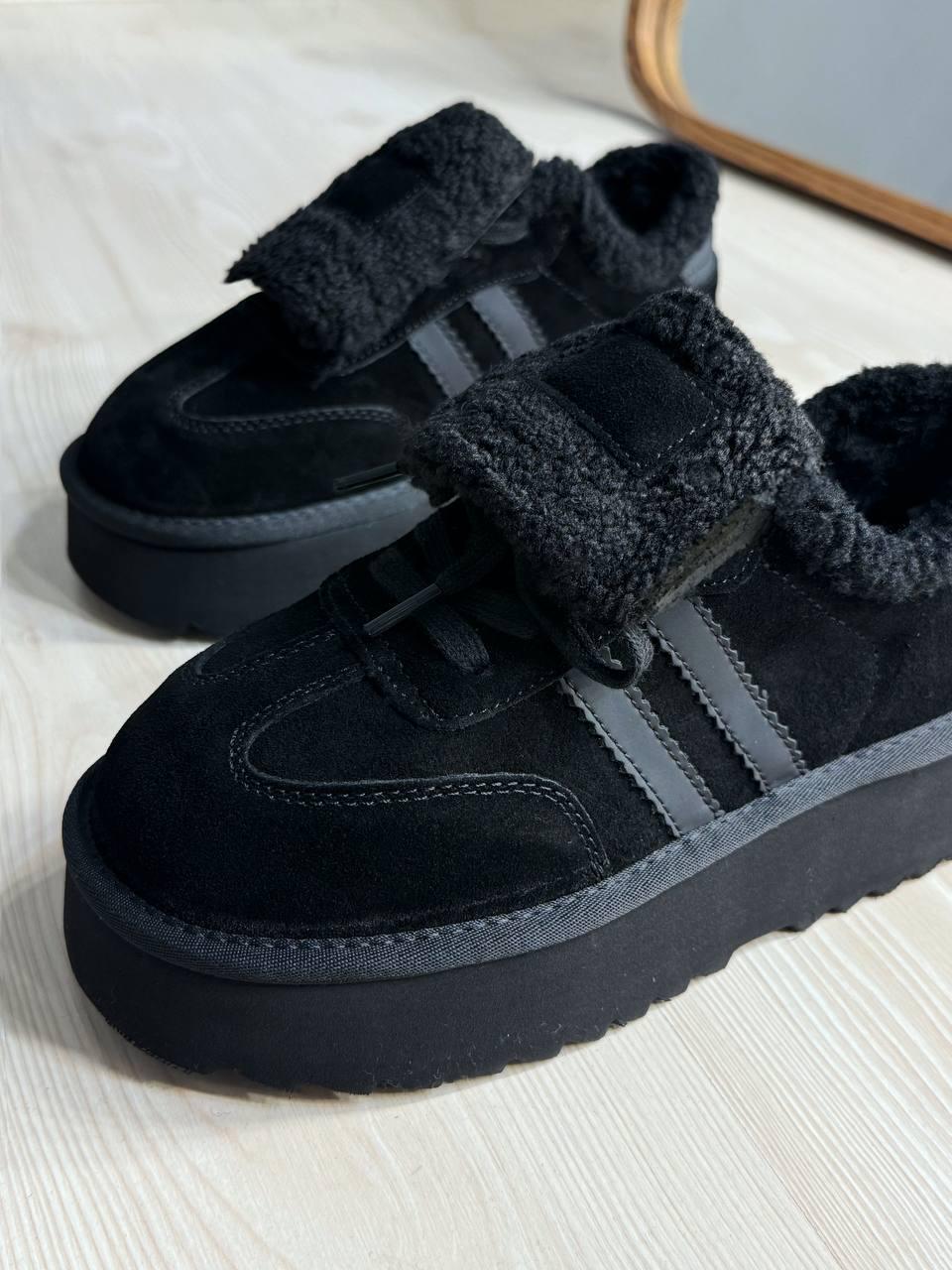 Черевики жіночі Hengji 009-1 уггі замшеві на хутрі р. 36 Чорний (5857) - фото 4 Черевики жіночі Hengji 009-1 уггі замшеві на хутрі р. 36 Чорний (5857) - фото 4