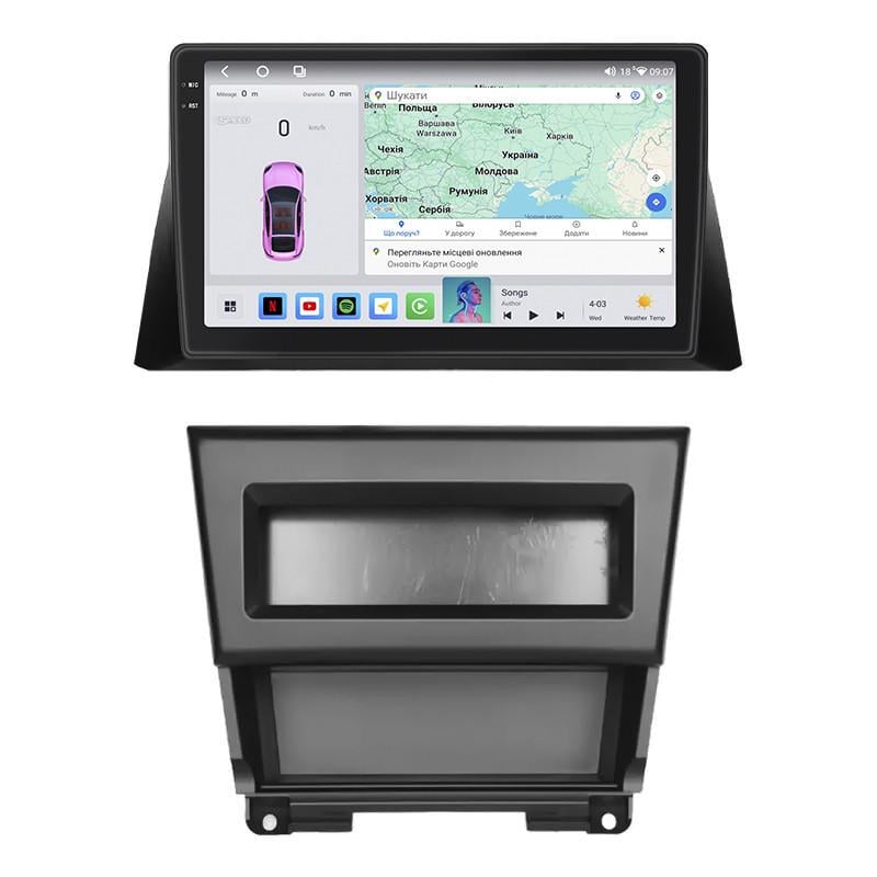 Автомагнитола штатная Lesko для Honda Accord VIII рестайлинг 2011-2015 10" 4/64 QLED CarPlay 4G Wi-Fi GPS