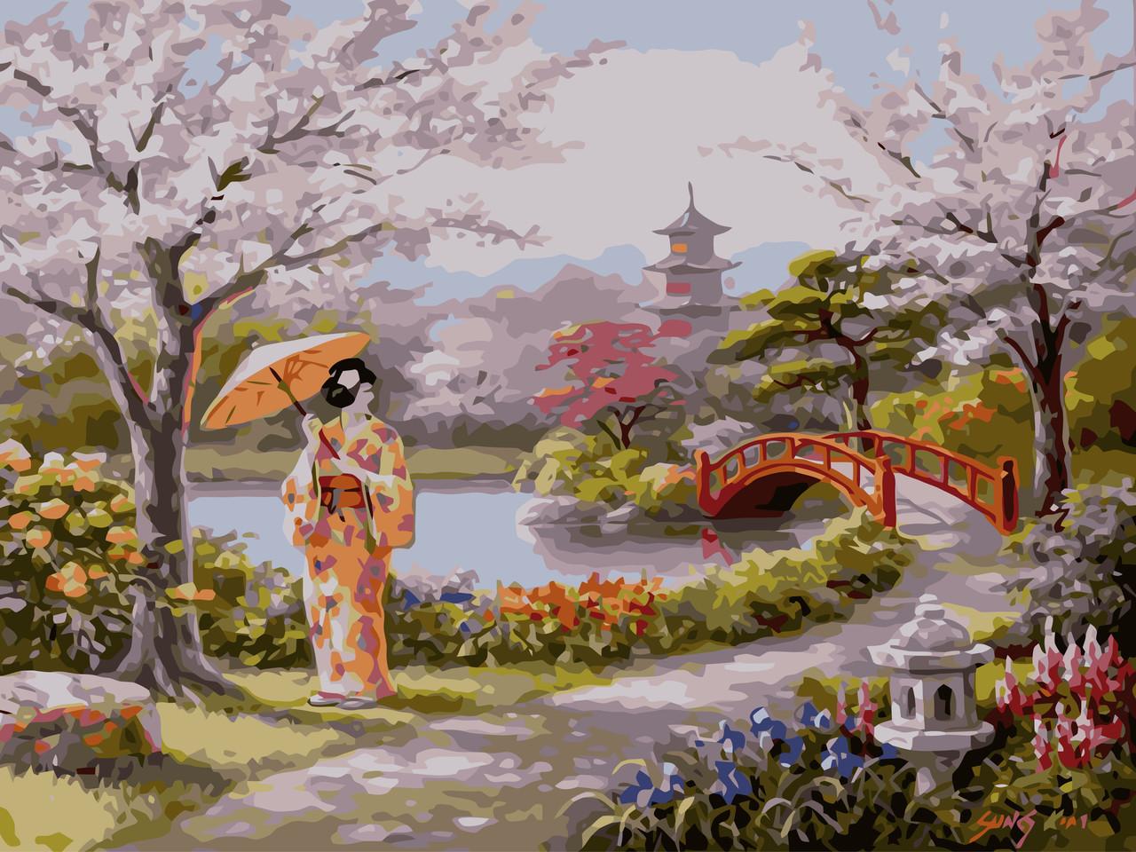 Картина по номерам Идейка Нарисованный рай 40x50 см (skl-КНО2810)