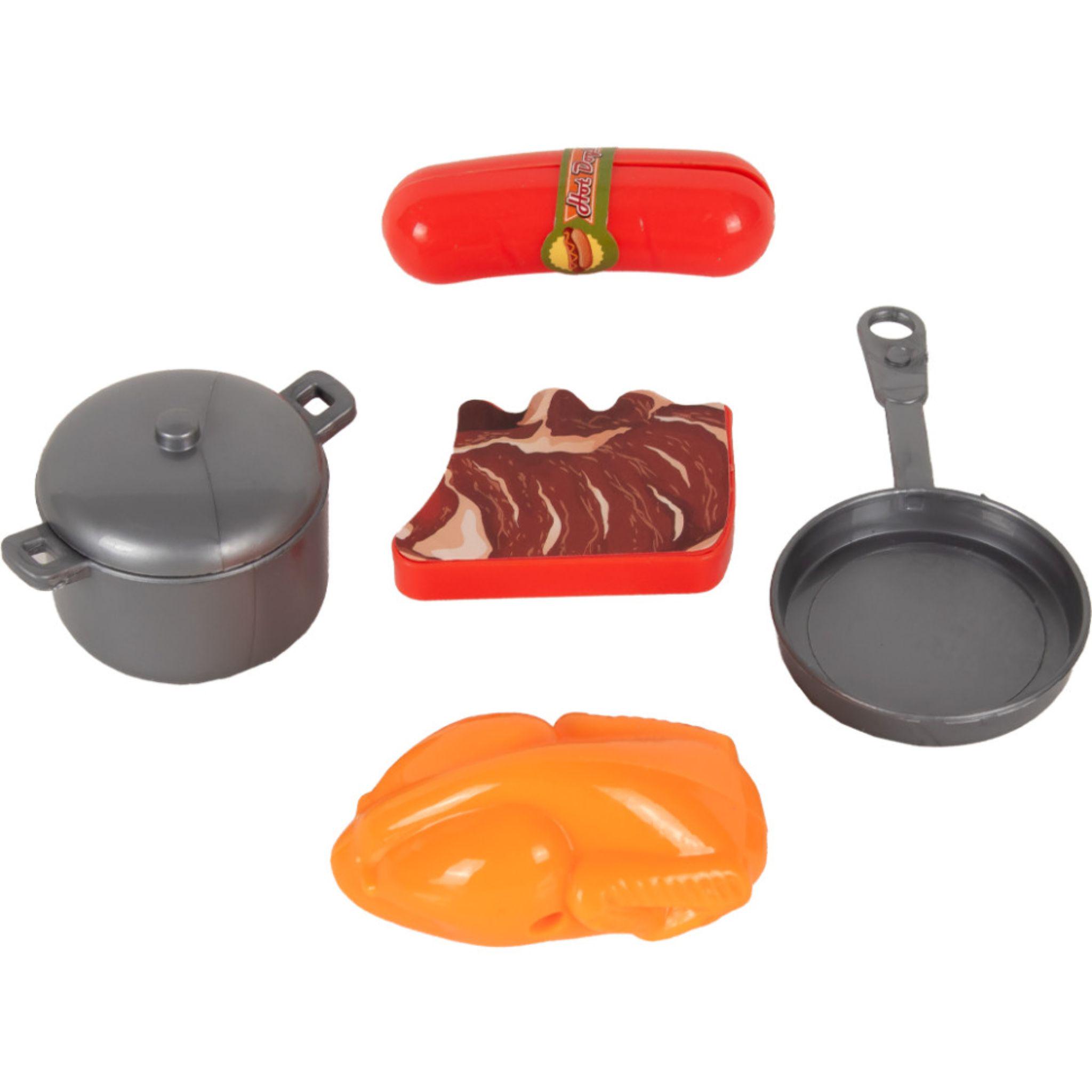 Ігровий набір My happy Kitchen set Міні-кухня зі світлом та звуком (6897) - фото 2 Ігровий набір My happy Kitchen set Міні-кухня зі світлом та звуком (6897) - фото 2