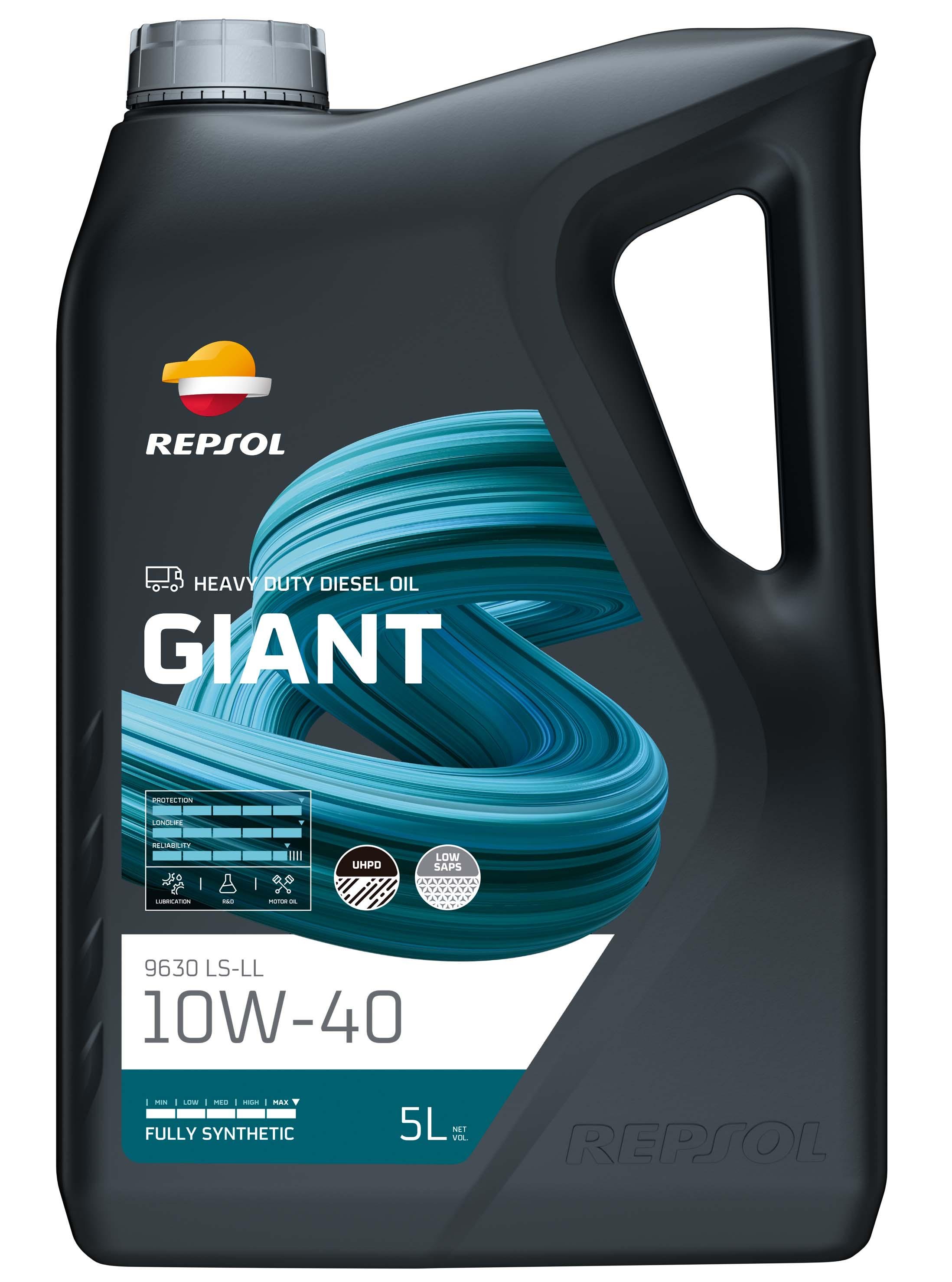 Моторне мастило Repsol Giant 9630 LS-LL 10W-40 5 л