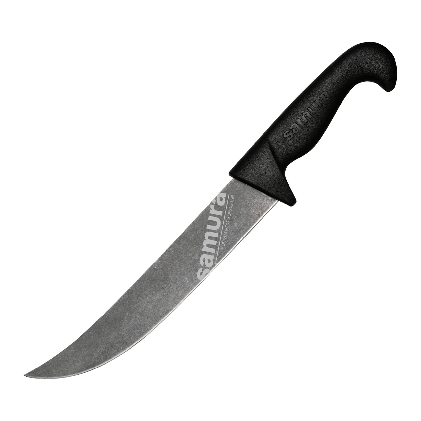 Ніж кухонний Samura Sultan Pro Stonewash для нарізки 213 мм (SUP-0045B)
