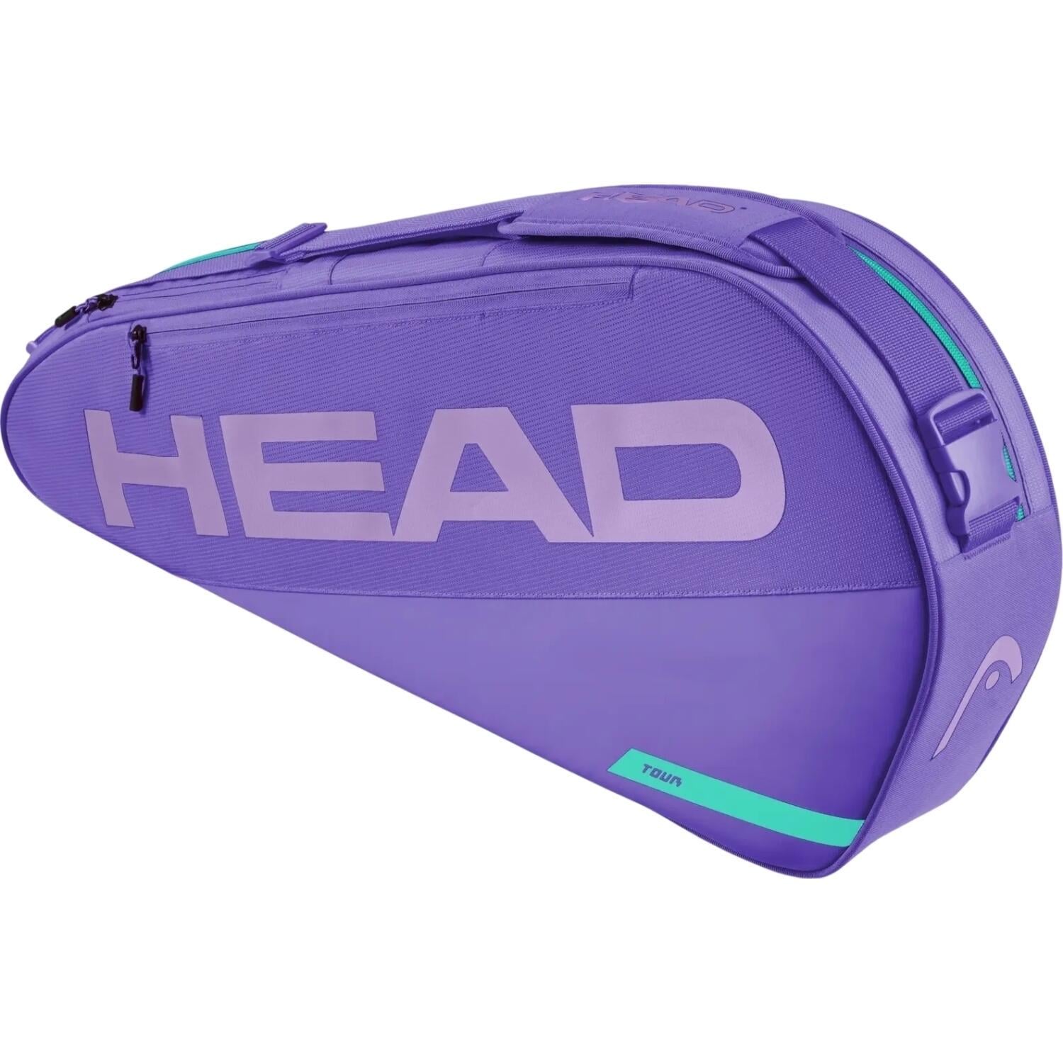 Сумка для тенниса Head TOUR RACQUET BAG S 30L Фиолетово-бирюзовый (262026)