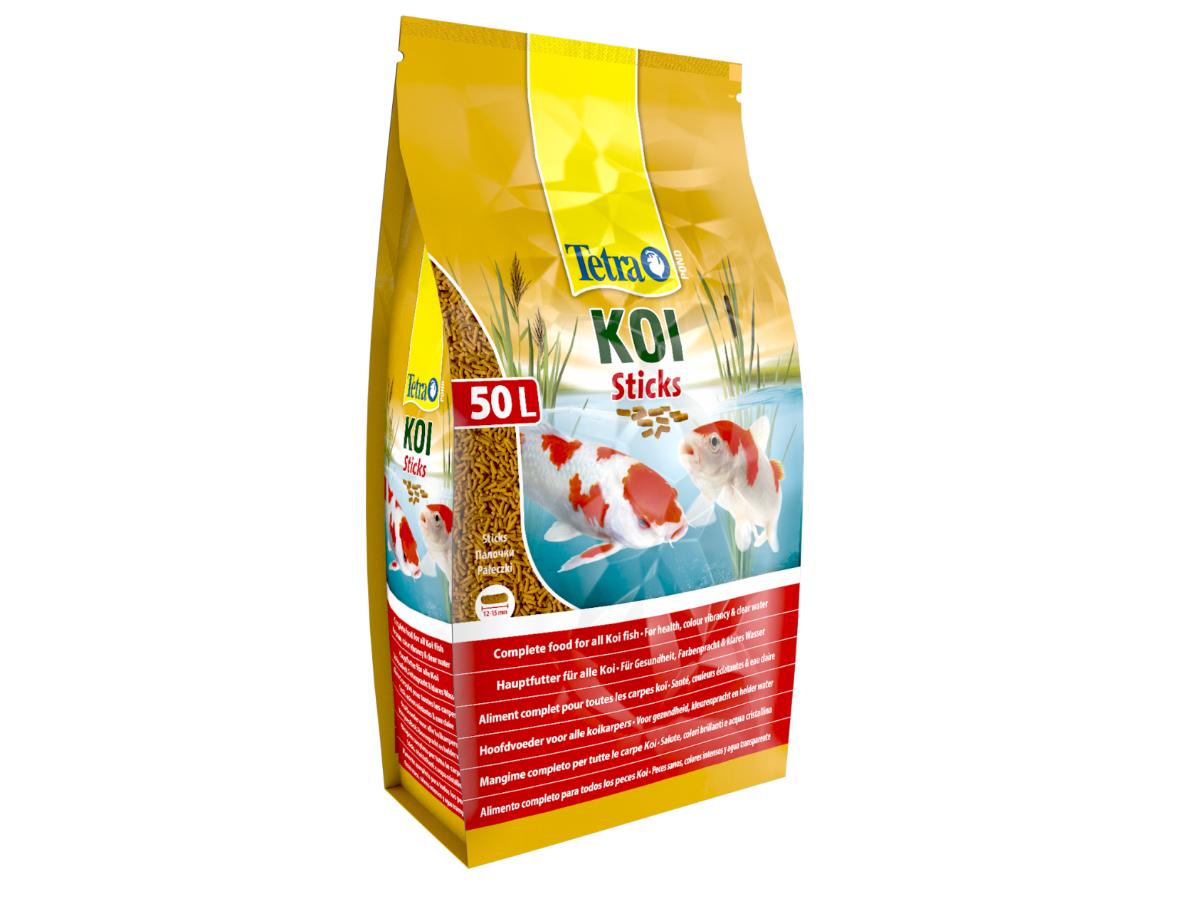 Корм для коропів кої Tetra Pond Koi Sticks гранули 50 л 7,5 кг (241626СПЕЦЦЕНА)