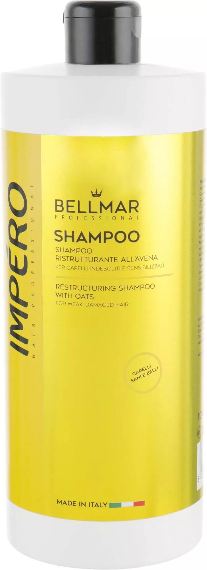 Шампунь для восстановления волос Bellmar Impero Shampoo With Oats с экстрактом овса 1 л (00-00001135)