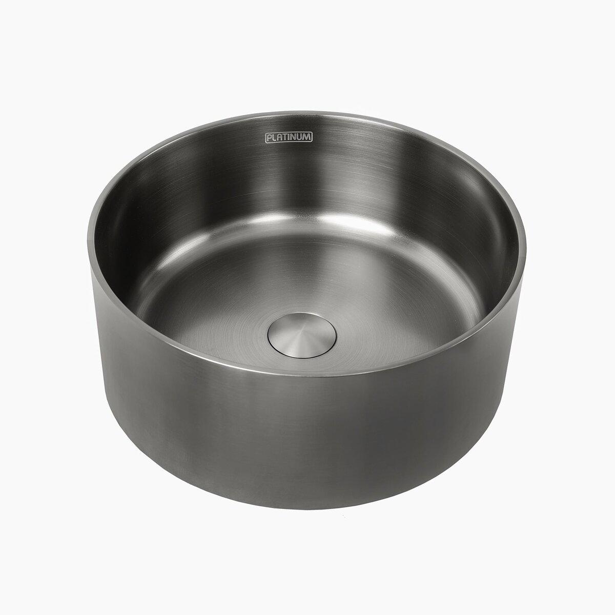 Умывальник Platinum Handmade PVD 380x380 мм Черный (SP000032526) Умывальник Platinum Handmade PVD 380x380 мм Черный (SP000032526)