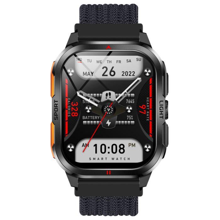 Смарт-годинник UWatch Smart Fanastic Nylon Black з ремінцями 2 шт. (2079) - фото 8 Смарт-годинник UWatch Smart Fanastic Nylon Black з ремінцями 2 шт. (2079) - фото 8