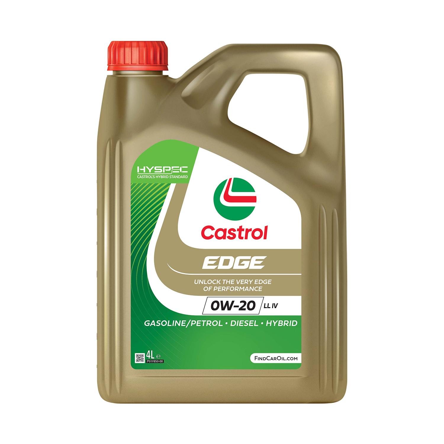 Моторне мастило Castrol EDGE 0W-20 LL IV 4 л