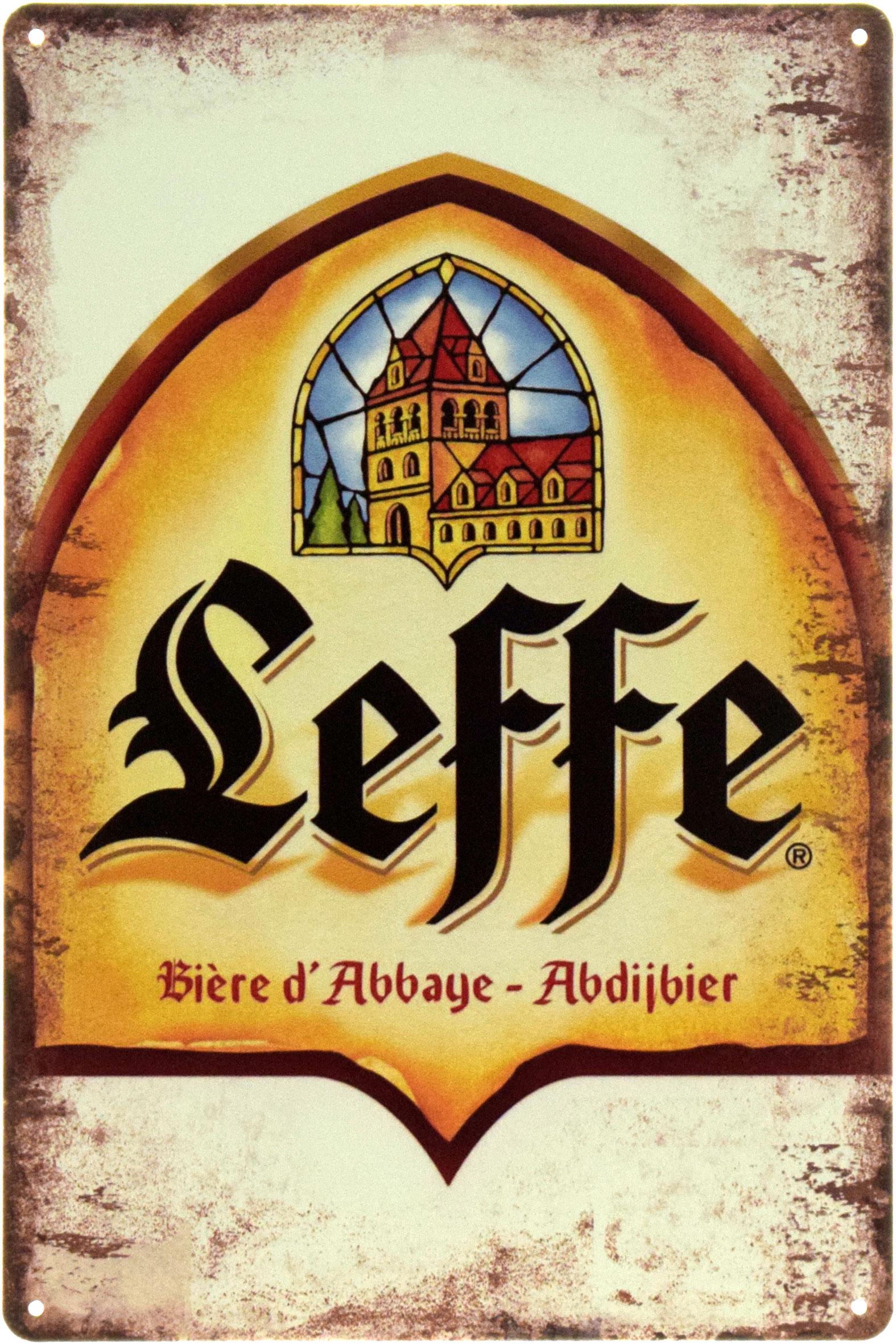 Табличка металева Leffe 20x30 см (ms-104490)