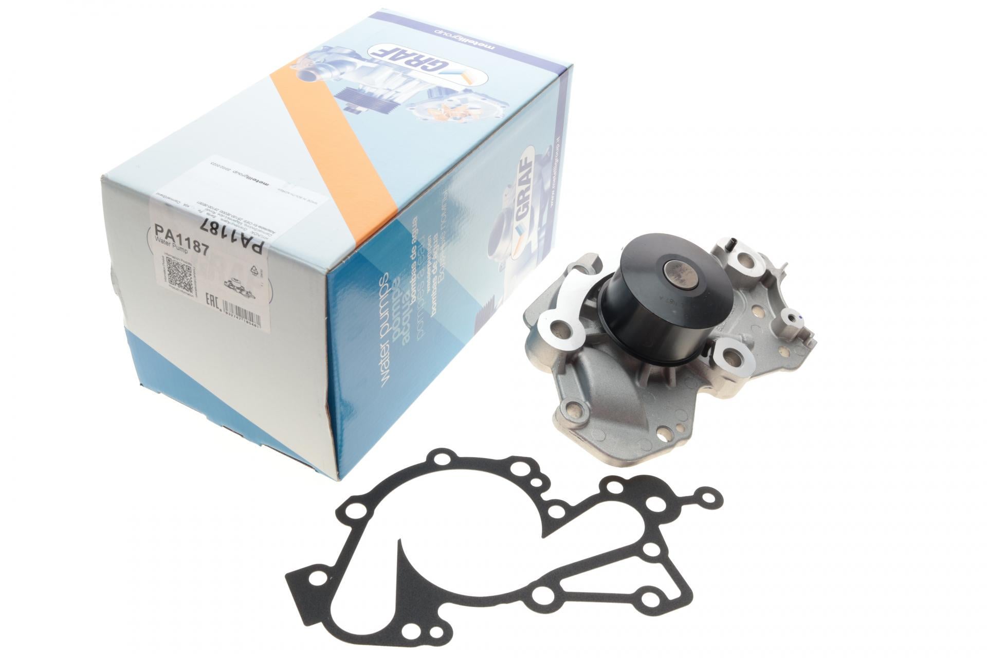 Помпа води Graf Hyundai Santa Fe I/II 2.7 4x4/2.7 V6 05-12/Kia Magentis/Carnival 2.7 V6 06- R/B 6 лоп. PA1187