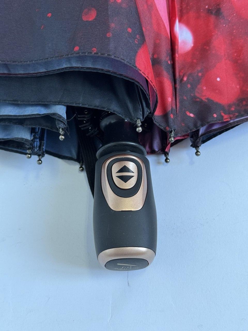 Зонт женский автоматический Frei Regen Розы 9 спиц (001) - фото 4