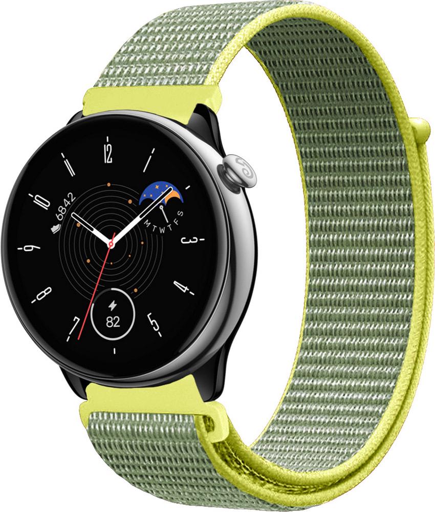 Ремешок нейлоновый Sport Loop для Amazfit GTR Mini Gray/Yellow (33603-63)