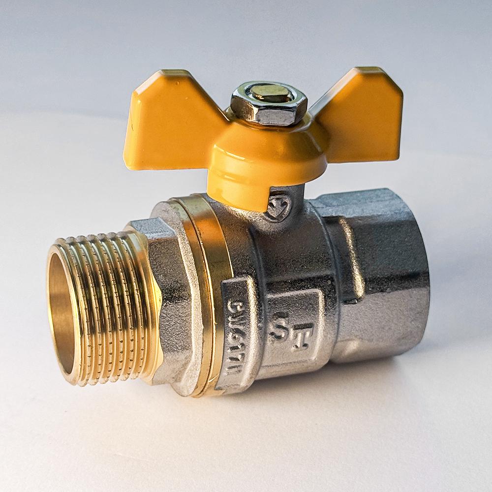 Кран кульовий SANTAN Professional 607 НВ ЖБ 3/4" - фото 2