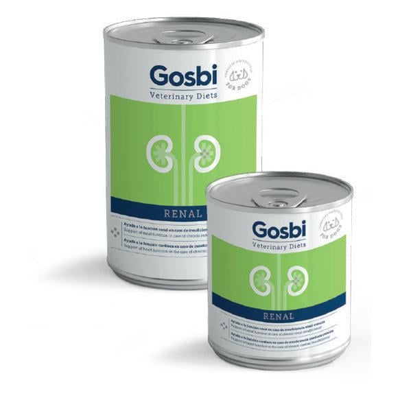Корм для собак влажный для собак ветеринарная диета Gosbi Veterinary Diets Dog Renal Wet 280 г