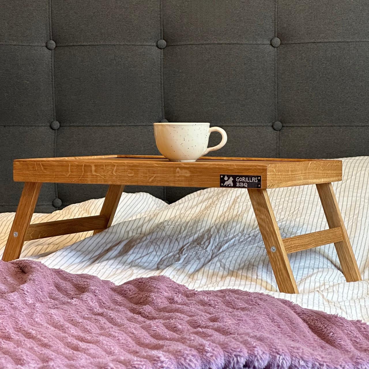 Столик для завтрака Gorillas BBQ в постель деревянный (2571930820) - фото 2 Столик для завтрака Gorillas BBQ в постель деревянный (2571930820) - фото 2