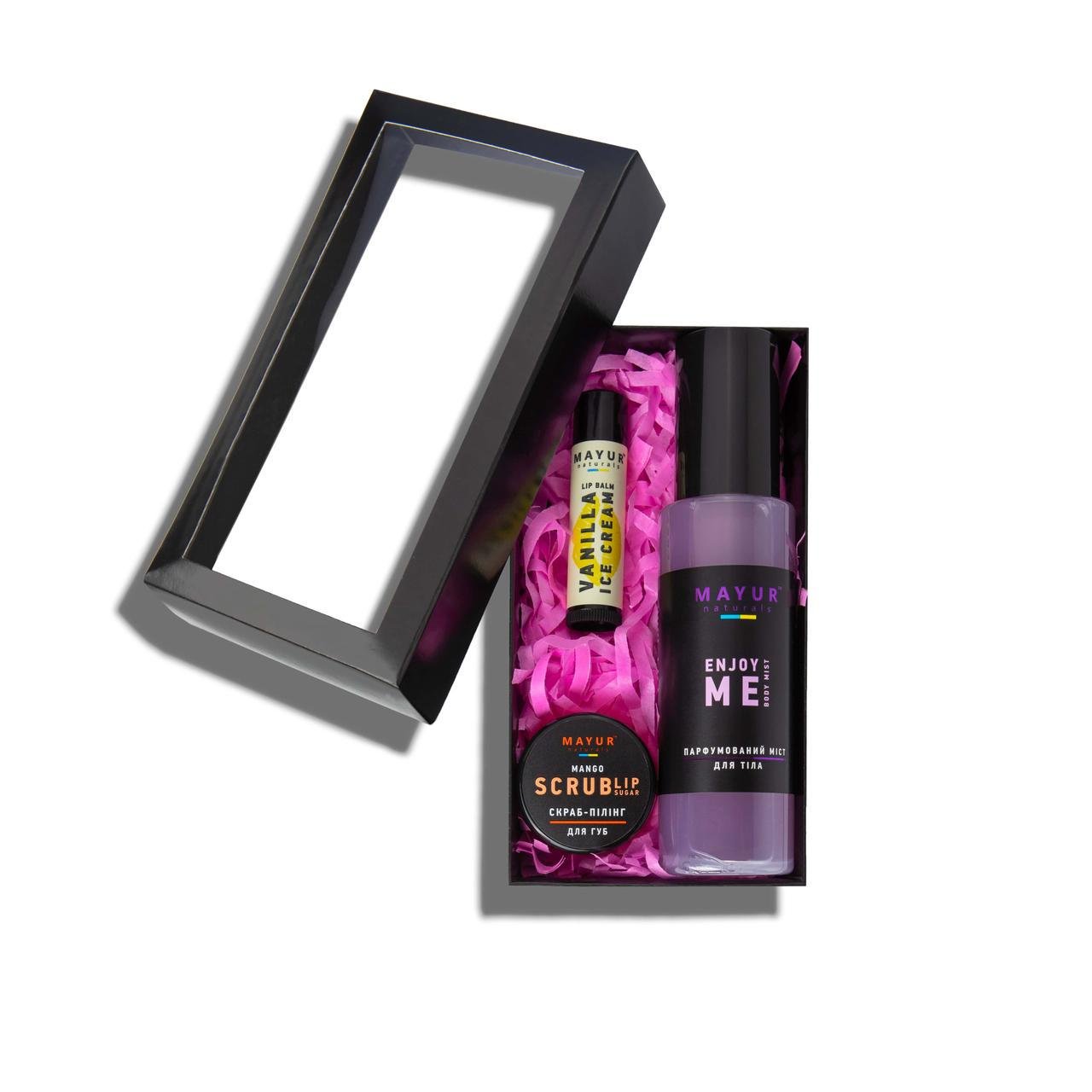 Набір Догляд за обличчям та тілом Мayur Насолода манго та ваніль 66