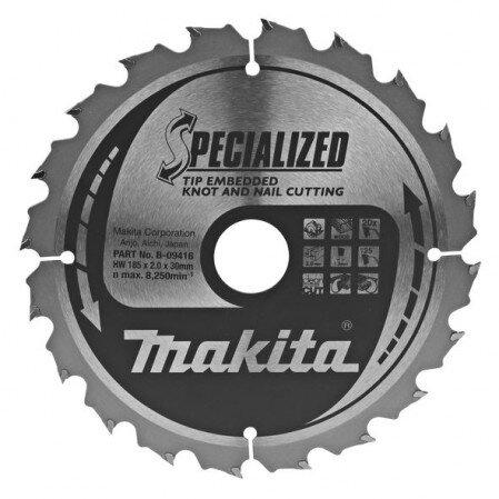 Диск пильный по дереву Makita Makblade Plus 185х30 мм 20T
