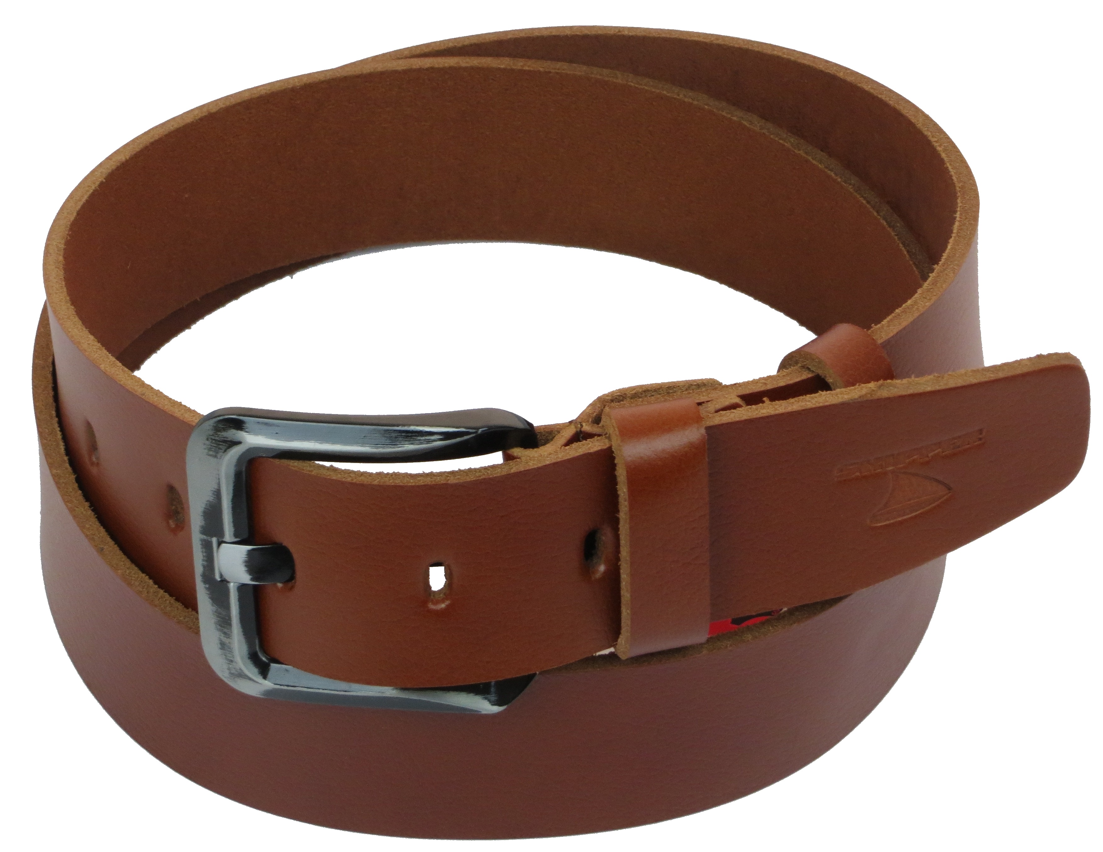 Ремень мужской Skipper кожаный Коричневый (1185-45)