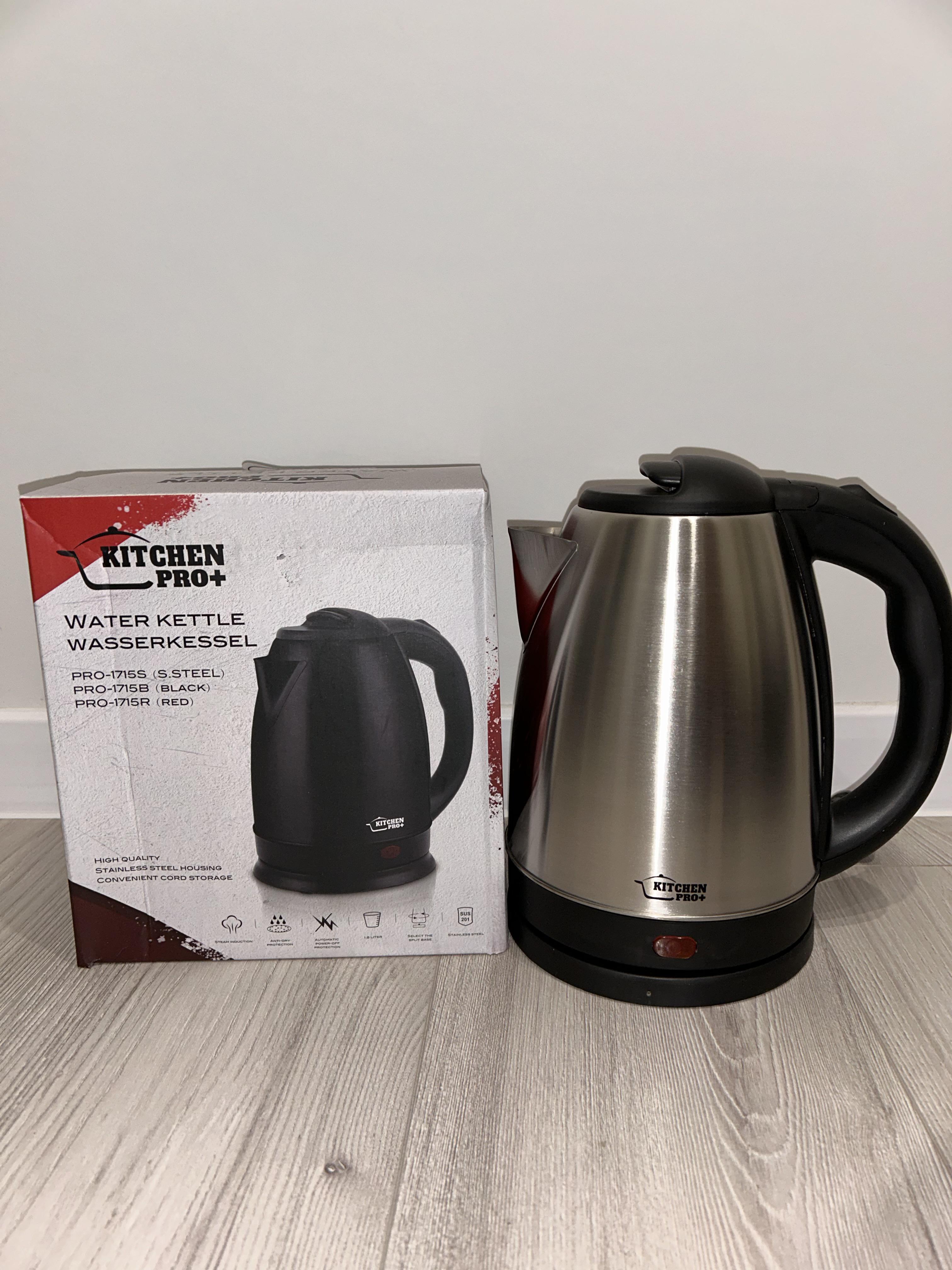 Электрочайник Kitchen Pro+ (PRO-171) - фото 3 Электрочайник Kitchen Pro+ (PRO-171) - фото 3