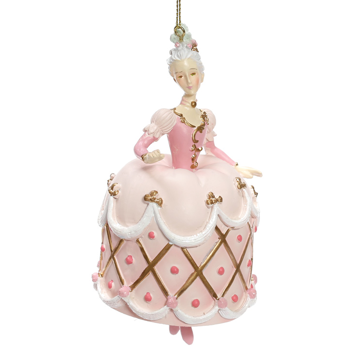 Фигурка новогодняя подвесная BonaDi Принцессы-пирожные 3 (838-398)