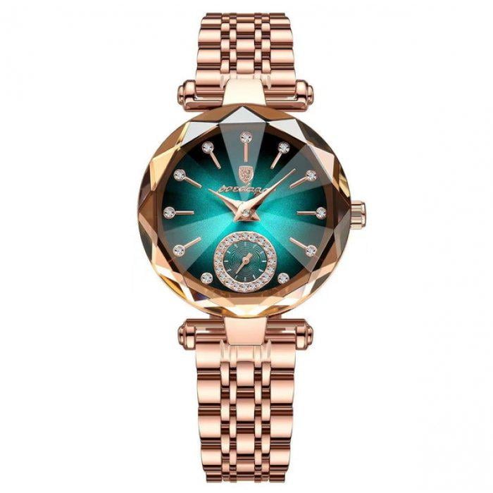 Годинник наручний жіночий Poedagar Lime Golden (1468)