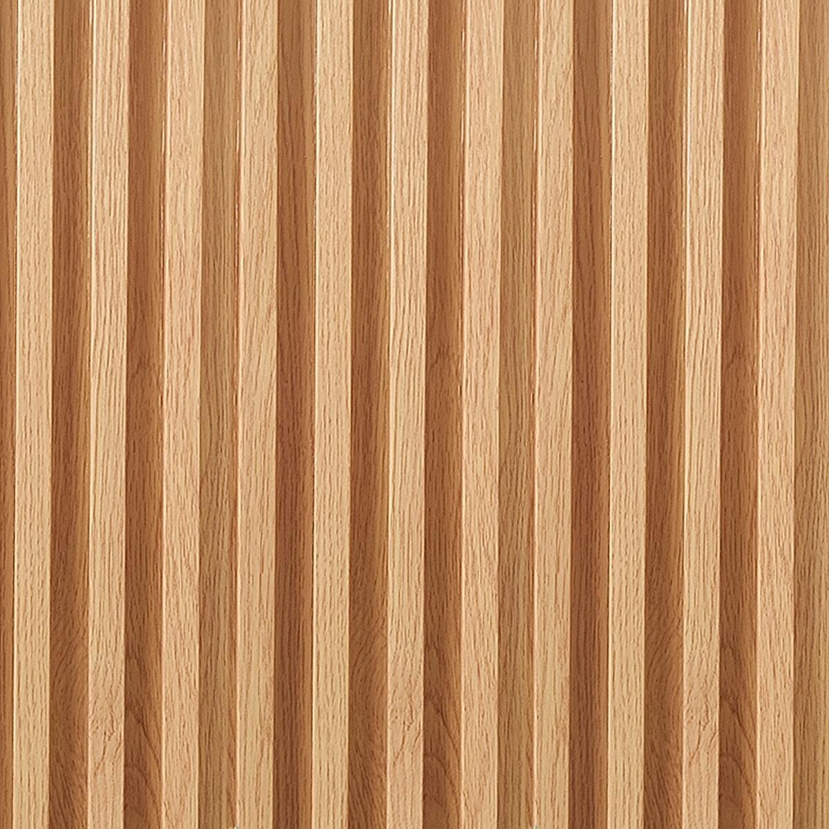 Рейка декоративна стінова Sticker Wall D SW-00001526 160х23х3000 мм Світло-коричневий