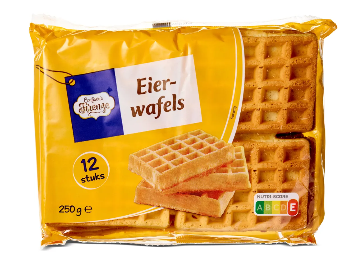 Вафлі бельгійські Eier-wafels 250 г