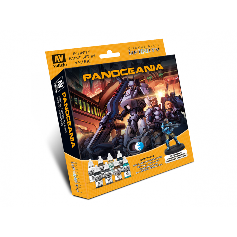 Набір фарб до гри INFINITY Panoceania/Exclusive Miniature (2355761350)