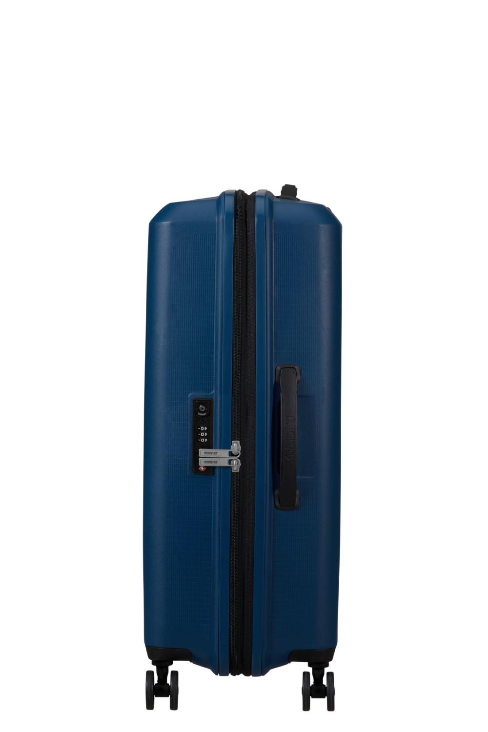 Чемодан American Tourister AEROSTEP 67x46x26/29 см Синий (MD8*41002) - фото 12