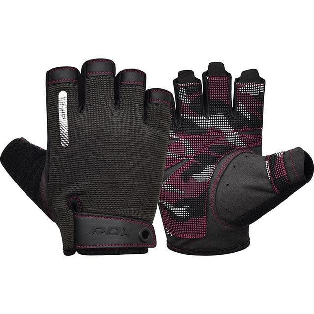 Рукавички для фітнесу RDX T2 Half M Pink (3070040727)