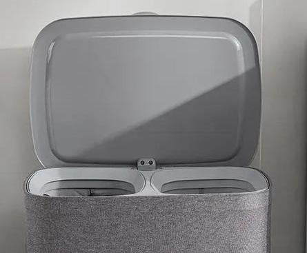 Kорзина для белья Lux HomePlus TOTA 50 л Cерый - фото 3