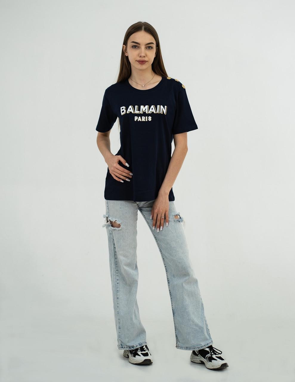 Футболка женская Balmain HB-51200 NB S - фото 4