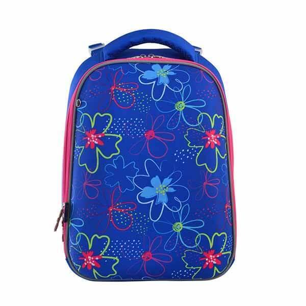 Рюкзак шкільний каркасний 1 Вересня Vivid flowers 38х29х15 см (52084)