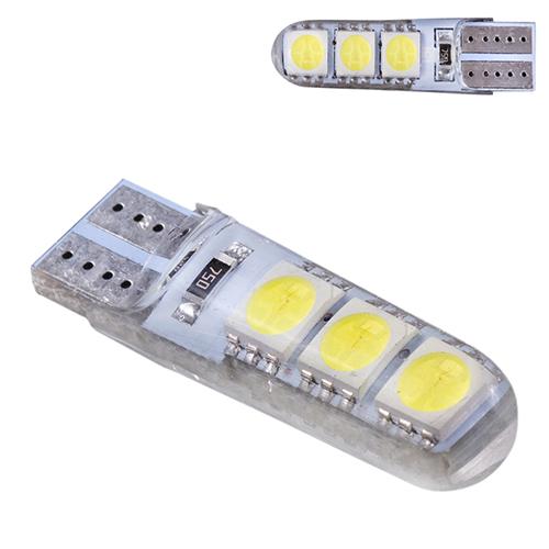 Лампа габаритная Pulso Led T10 6SMD-5050 static 12 V 0,5 W 240 Lm White - фото 5