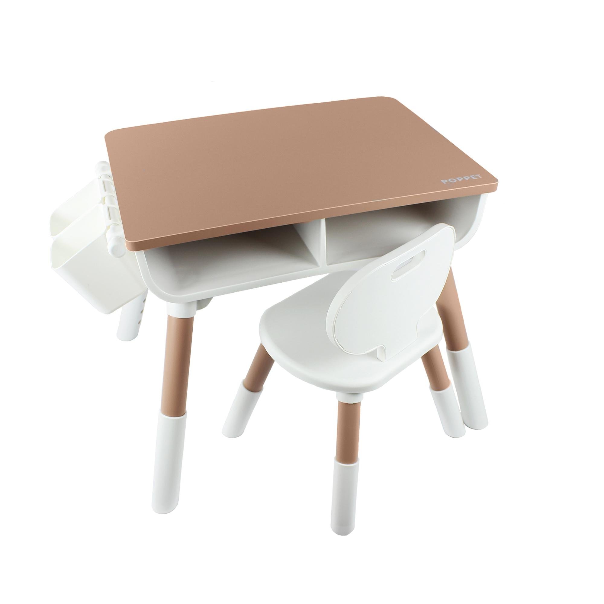 Столик со стульчиком детский Poppet Мультивуд Корал Роуз 3в1 (PP-010CP) Столик со стульчиком детский Poppet Мультивуд Корал Роуз 3в1 (PP-010CP)