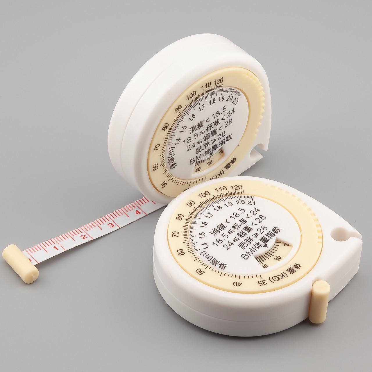 Метр мягкий обхвата в рулетке 150х0,7 см 5,3х6,2 см 1 шт. Белый (ИН5362л02)